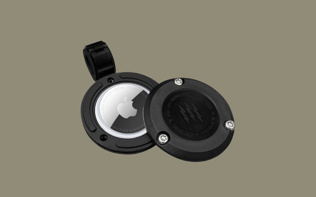 Muc-off secure AirTag motorcycle seurity