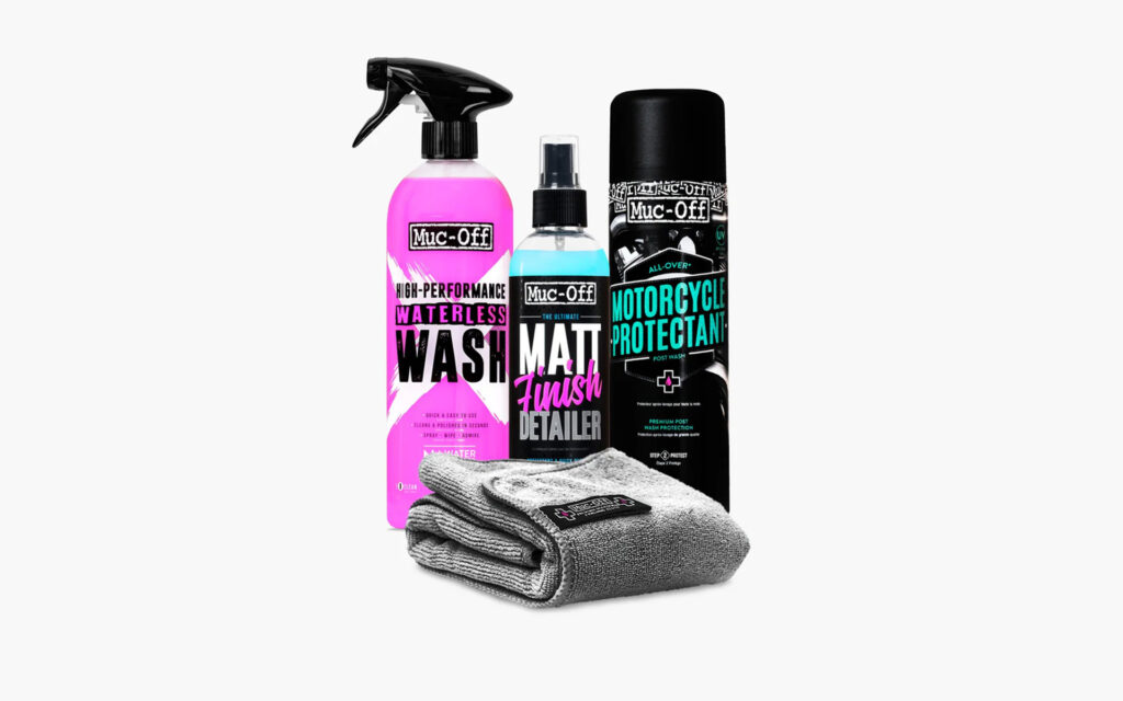 Muc-off Cruiser Clean Up Motorcycle Care Bundle Matt finish